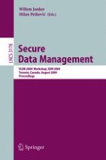 Secure and Privacy Preserving Outsourcing of Tree Structured Data