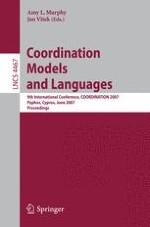 A Coordination Model for Triplespace Computing