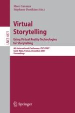 Visual Scenario Representation in the Context of a Tool for Interactive Storytelling