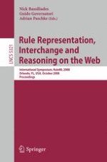Rule Interchange Format: The Framework