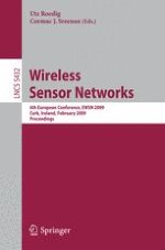 Area Throughput of an IEEE 802.15.4 Based Wireless Sensor Network