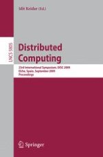 The 2009 Edsger W. Dijkstra Prize in Distributed Computing