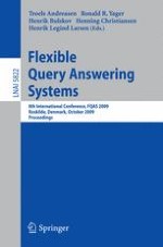 A Flexible Querying Approach Based on Outranking and Classification
