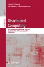 The 2010 Edsger W. Dijkstra Prize in Distributed Computing