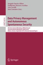 Towards Knowledge Intensive Data Privacy