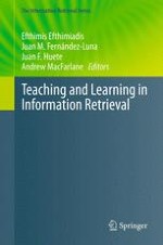 Introduction to Teaching and Learning in Information Retrieval