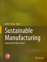 Sustainable Manufacturing for Global Value Creation