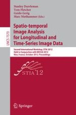 Spatio-temporal Regularization for Longitudinal Registration to an Unbiased 3D Individual Template