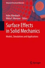 Mathematical Study of Boundary-Value Problems of Linear Elasticity with Surface Stresses