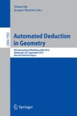 Proof and Computation in Geometry