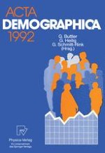 Zur Arbeitstagung 1992 der Deutschen Gesellschaft für Bevölkerungswissenschaft