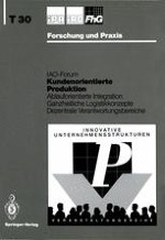 Innovative Produktionsstrukturen — Voraussetzung für ein kundenorientiertes Produktionsmanagement