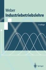 Betriebswirtschaftslehre der Industrie als Spezielle Betriebswirtschaftslehre