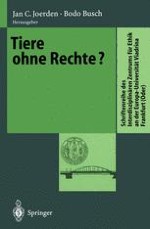 Vom rechtlosen Geschöpf zum Träger von Rechten? Die historischen Wurzeln unserer Tierethik im Denken der Aufklärung