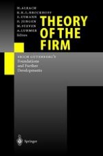 Erich Gutenberg and the Theory of the Firm