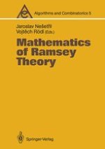 Mathematics Of Ramsey Theory Springerprofessional De