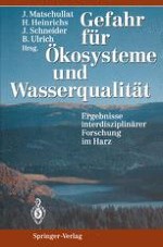 Ökosystemare Grundlagen — Stoffhaushalt von Waldökosystemen und Gewässerqualität