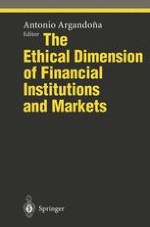 The Treatment of Ethical Problems in Financial Institutions and Markets