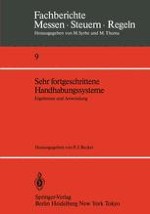 Ziele und Ergebnisse des Projektes „Sehr fortgeschrittene Handhabungssysteme“