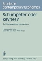Schumpeter: Der Politische Ökonom für die Neunziger Jahre?