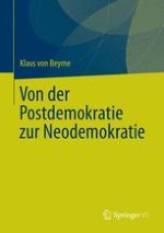 Die Debatte um die Postdemokratie und die Tradition der Niedergangsszenarien