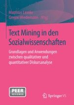 Einleitung Text Mining in den Sozialwissenschaften