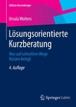 Was ist lösungsorientierte Kurzberatung?