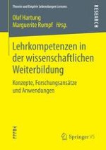 Lehrkompetenzen in der wissenschaftlichen Weiterbildung: Ausgangspunkt und Ziele des Bandes