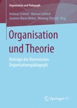 Organisation und Theorie – eine Einleitung