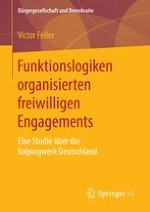 Organisiertes freiwilliges Engagement. Forschungsstand