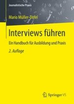 Interviews zwischen Wunsch und Realität