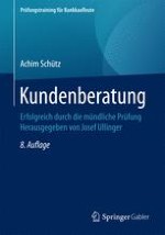 Das Fach Kundenberatung