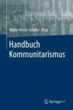 Vorwort zum Handbuch Kommunitarismus
