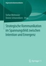 Strategie und strategische Kommunikation: Definitionen und Perspektiven – eine Einleitung