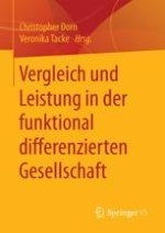 Einleitung: Vergleich, Leistung und moderne Gesellschaft