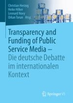 Transparency and Funding of Public Service Media in Germany, the Western World and Beyond