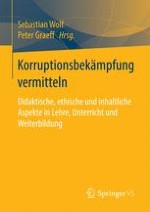 Kompetenz- und Wissensvermittlung als Antikorruption 3.0