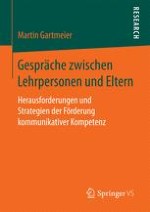 Kommunikation zwischen Lehrpersonen und Eltern als Forschungsthema