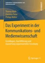 Grundlagen experimenteller Forschung