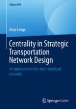 Introducing network centrality for strategic transportation network design