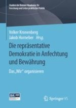 Die repräsentative Demokratie in der Akzeptanzkrise? Ein Problemaufriss