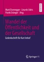 Eine öffentlichkeitssoziologische Theorie des sozialen Wandels in der digitalen Gesellschaft