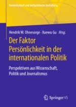 Persönlichkeit und weltpolitische Gestaltung – Annahmen und Forschungsagenda des personenbezogenen Ansatzes