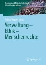 Ethik „im“ Gewaltmonopol – zugleich eine kleine Einleitung