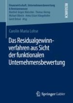 Zum Entwicklungsstand des Residualgewinnverfahrens