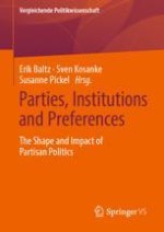 Parties, Institutions and Preferences: The Shape and Impact of Partisan Politics