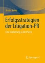 Aufgaben und Ziele der Litigation-PR
