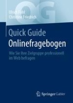 Der Onlinefragebogen als empirische Erhebungsmethode