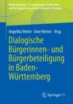 Dialogischer Bürgerinnen- und Bürgerbeteiligung in Baden-Württemberg. Eine Einleitung
