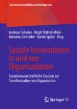 Einleitung: Soziale Innovationen in und von Organisationen